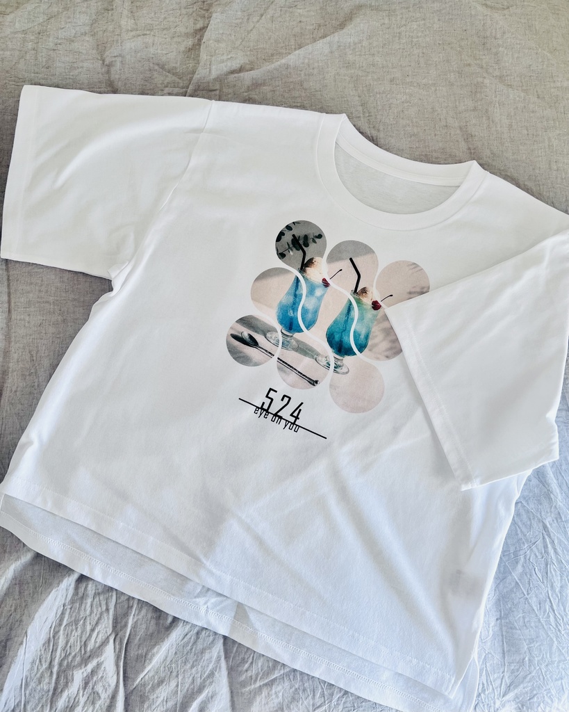 夢を詰め込んだ五伏Tシャツ/クリームソーダ