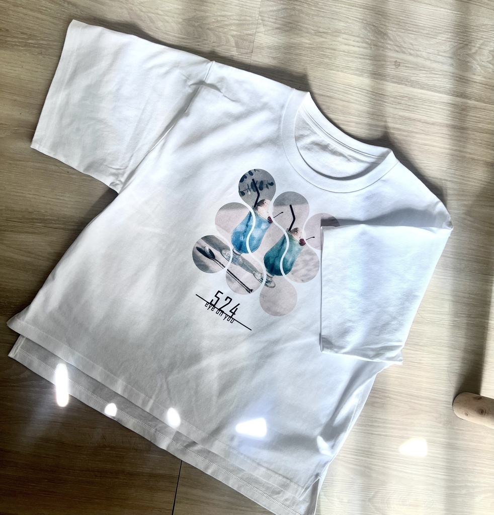 夢を詰め込んだ五伏Tシャツ/クリームソーダ