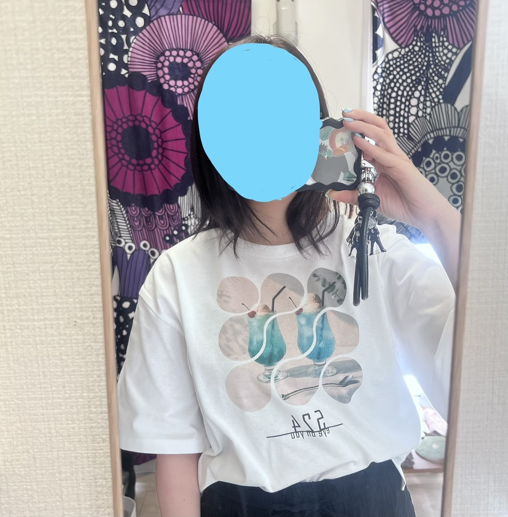 夢を詰め込んだ五伏Tシャツ/クリームソーダ