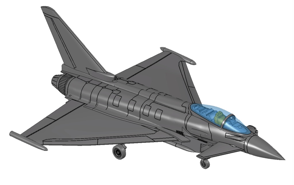 1/144 EF-2000 ユーロファイター