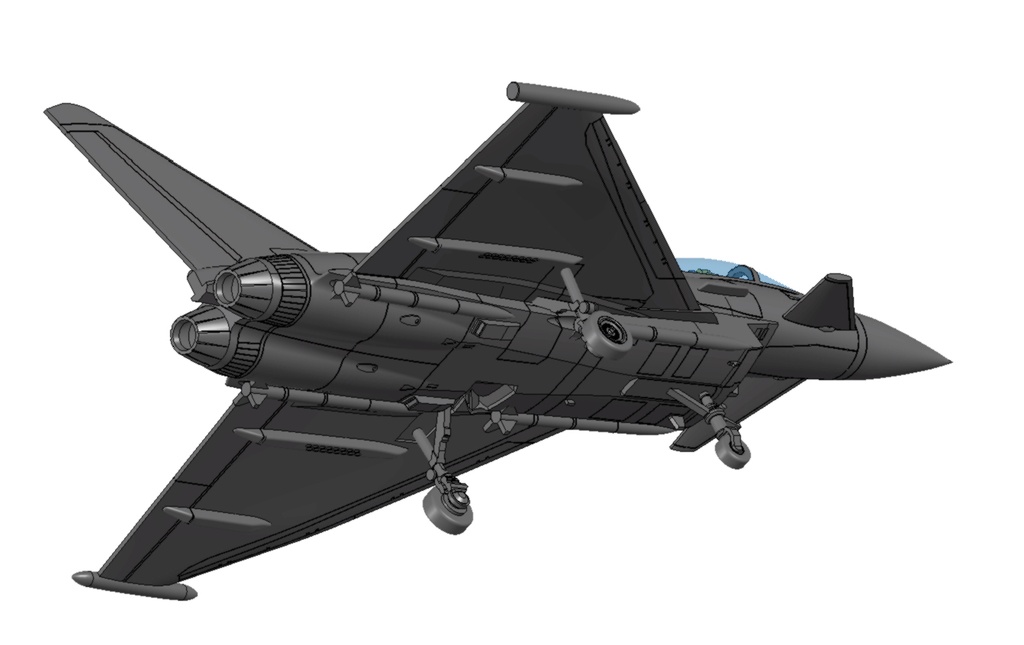 1/144 EF-2000 ユーロファイター