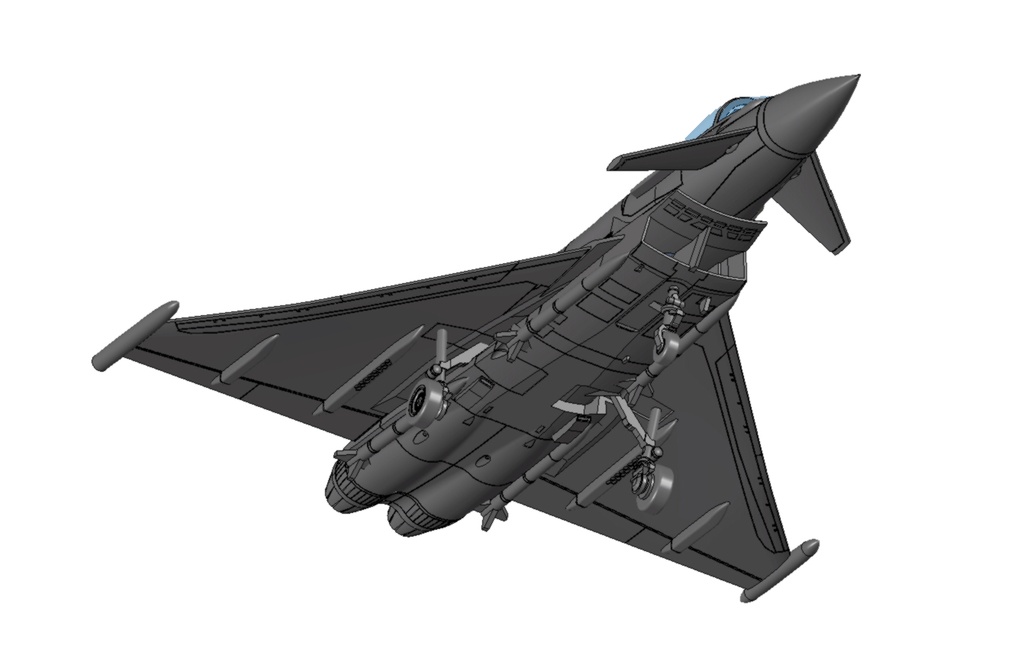 1/144 EF-2000 ユーロファイター