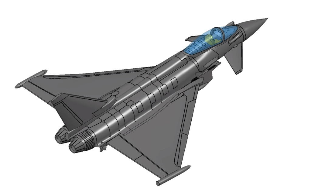 1/144 EF-2000 ユーロファイター