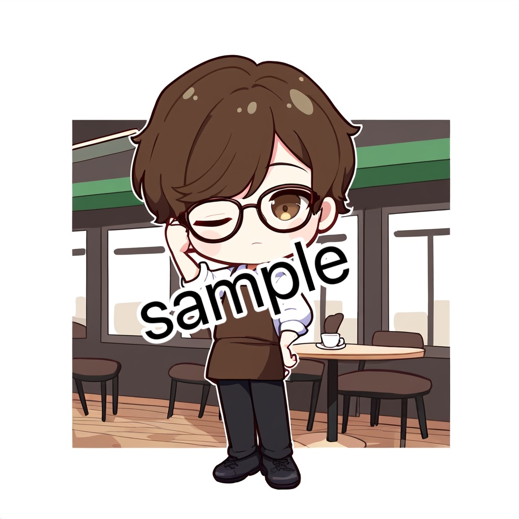 喫茶店風フリーアイコン