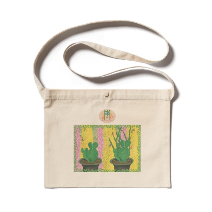 サコッシュバッグ(4色)#1 Momo-Ruru