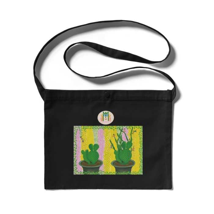 サコッシュバッグ(4色)#1 Momo-Ruru