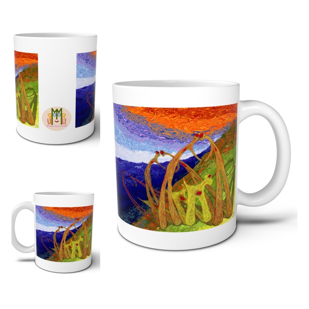 マグカップ #2 Momo-RuruWorks Heartbeat; shadow