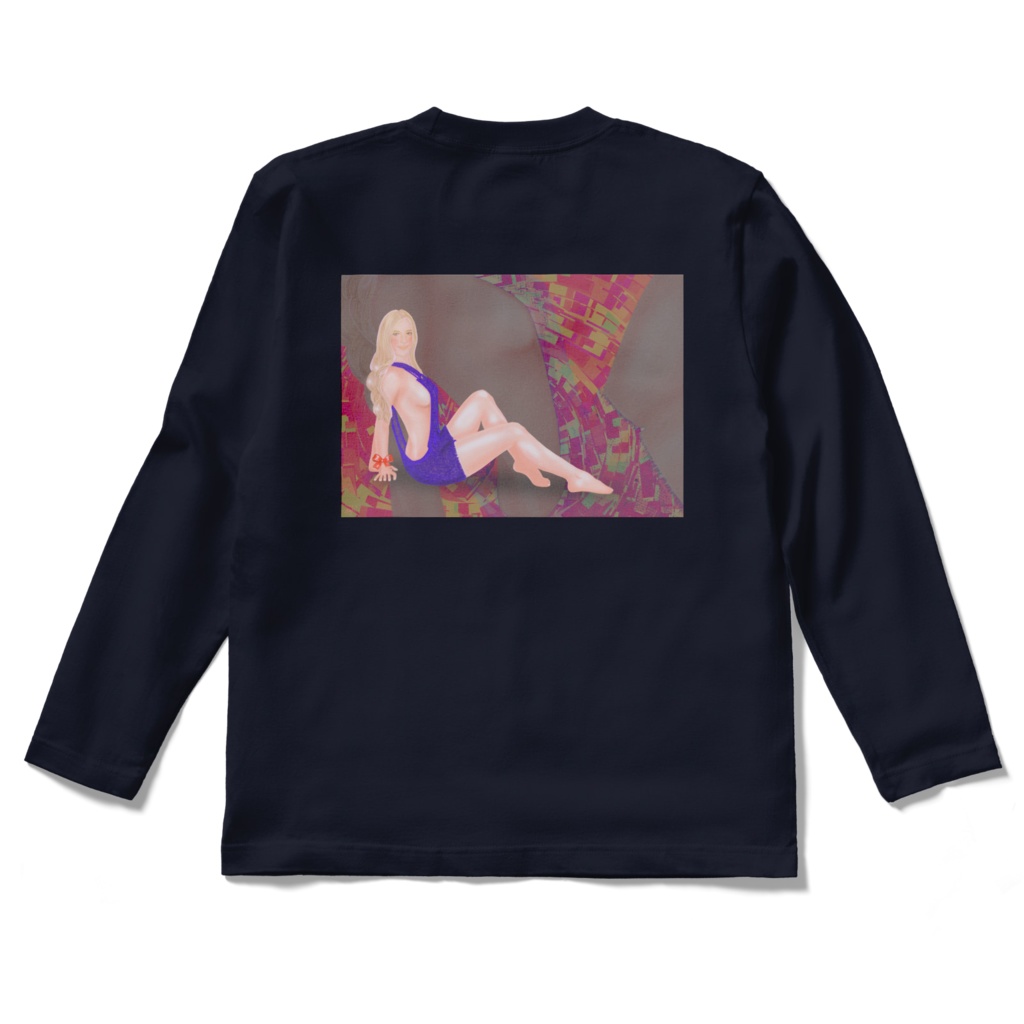 ロングスリーブTシャツ(S-XL) 両面プリント #7 Angels