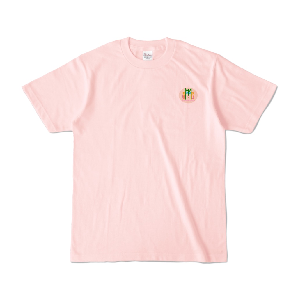 カラーTシャツ両面プリント ピンク(S-XL) #9 Angels