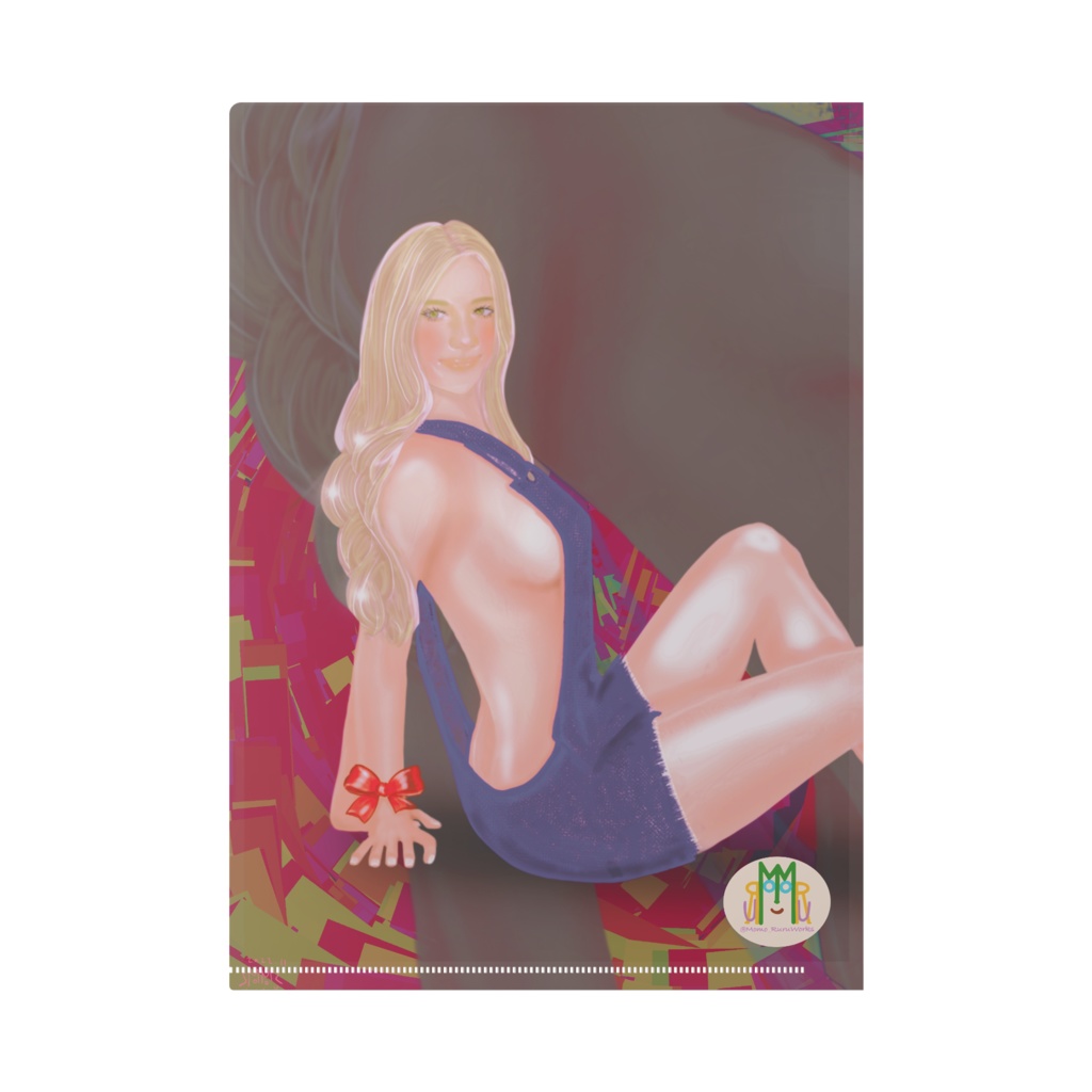 クリアファイルA4 Angels オーバーオール