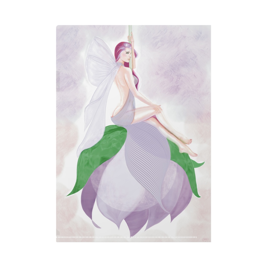 クリアファイルA4 Angels ランプの精