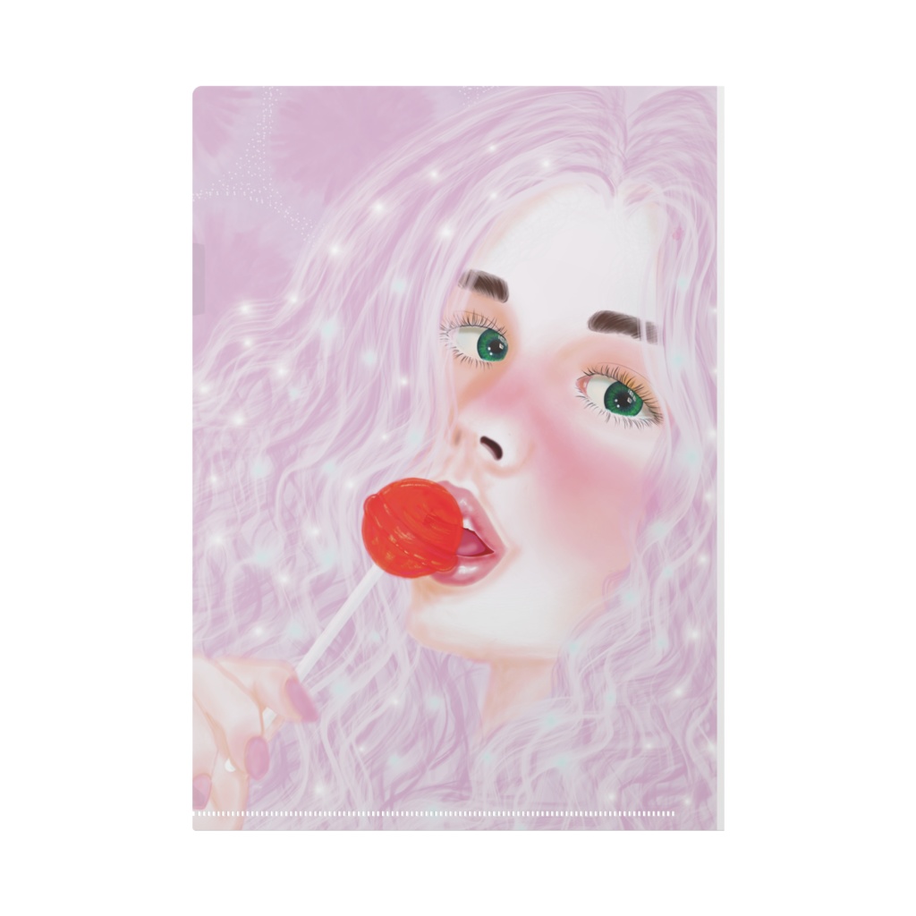 クリアファイルA4 Angels キャンディ