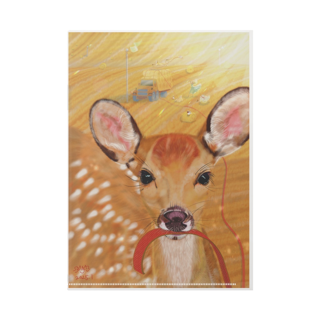 クリアファイルA4 Angels 牧草ロール