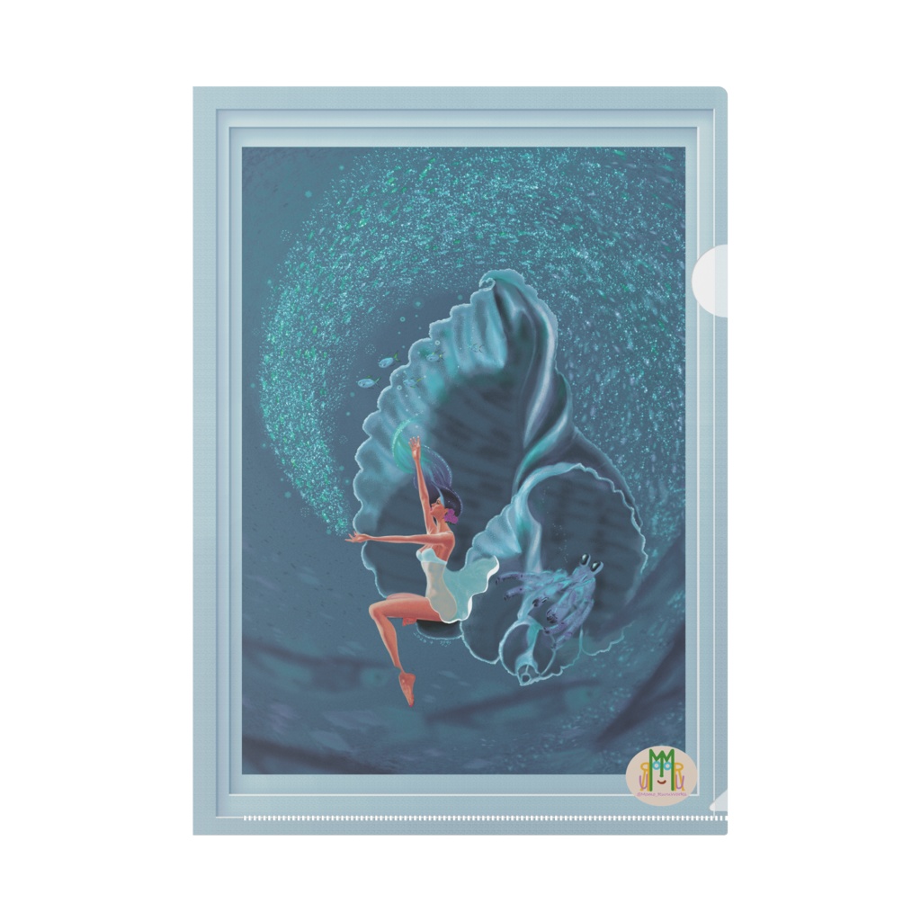 クリアファイルA4 Angels ヤドカリ