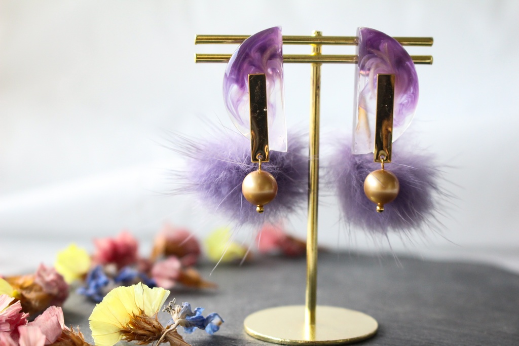 【今季ラスト頒布】Fluffy【イヤリング】