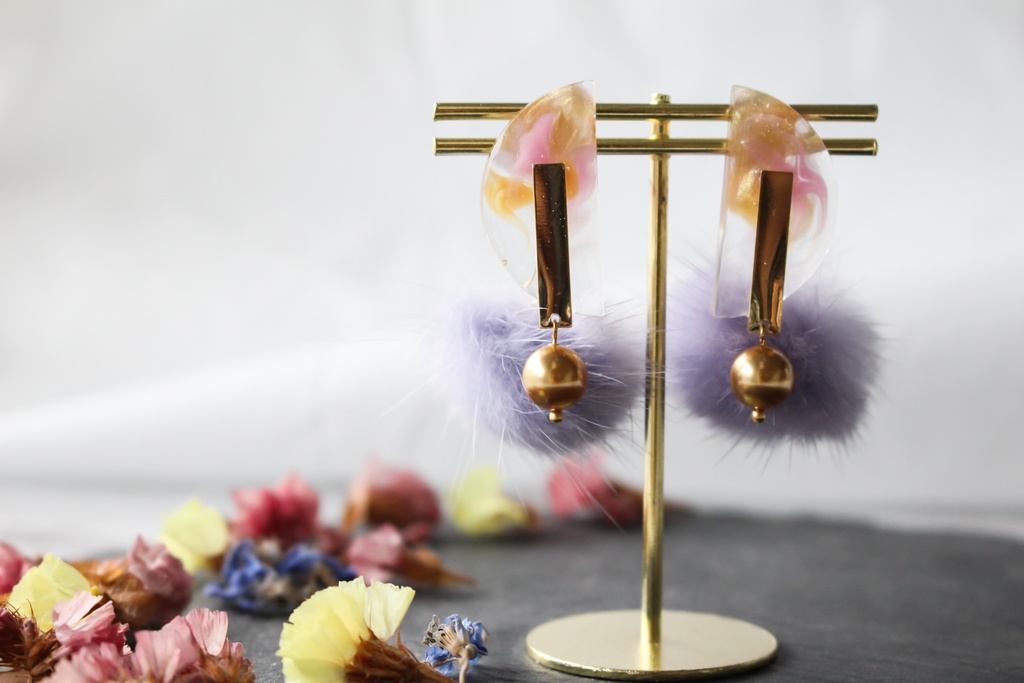 【今季ラスト頒布】Fluffy【イヤリング】