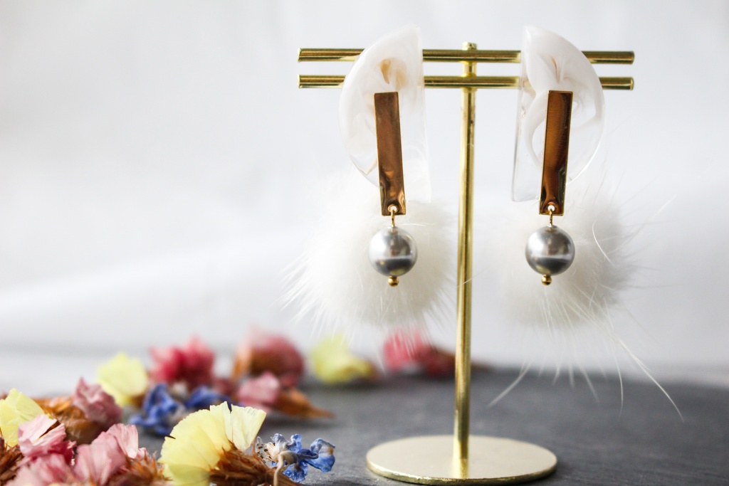 【今季ラスト頒布】Fluffy【イヤリング】