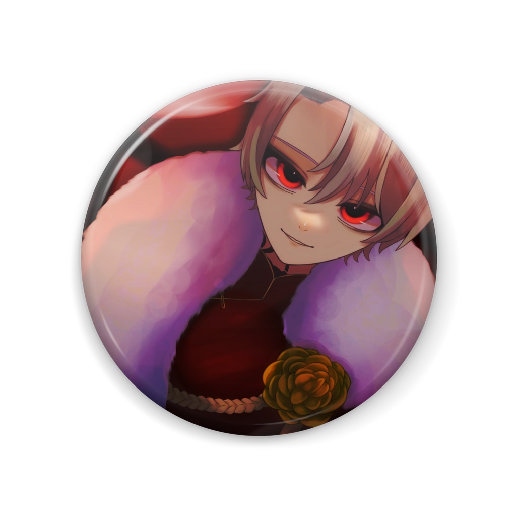 顔面つよつよ缶バッジ