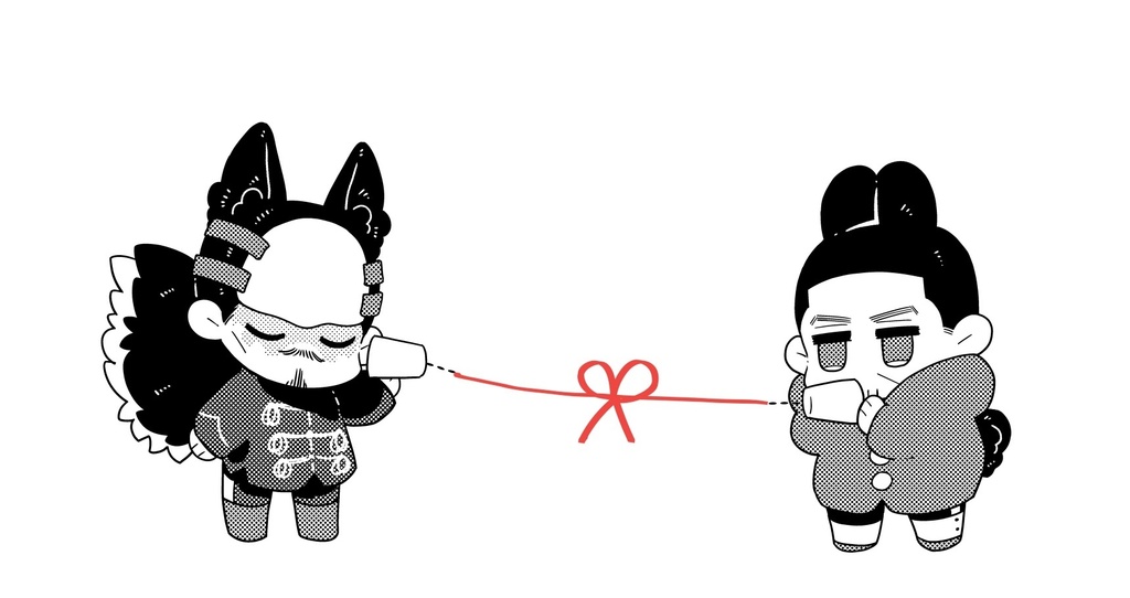 まるいのの2人のつなげてノート