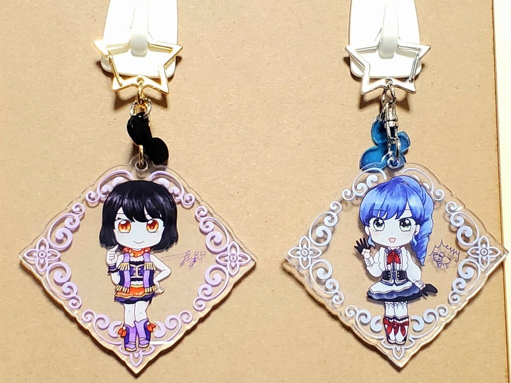 水城めりい アクリルキーホルダー