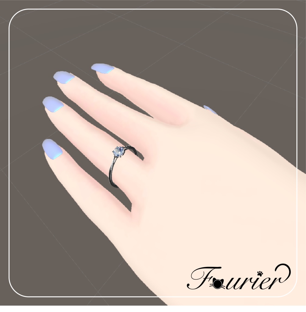 【VRC想定】ダイヤモンドの指輪 / Diamond Ring