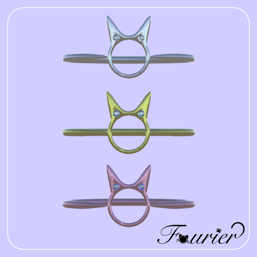 うさぎのリング / Rabbit Ring 【VRC想定】