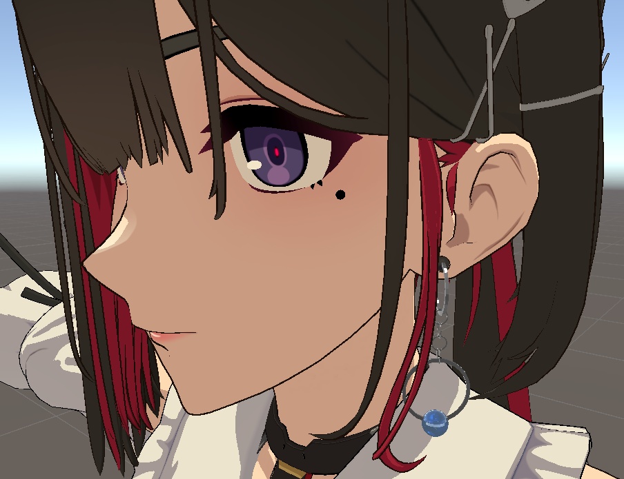 4種のピアスセット / Charm and Square Earrings 【VRC想定】