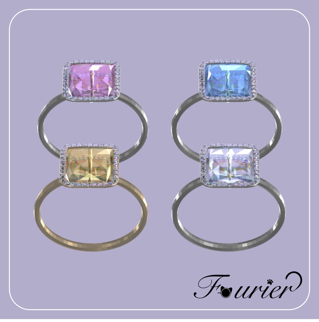 クッションカットリング【VRC想定】