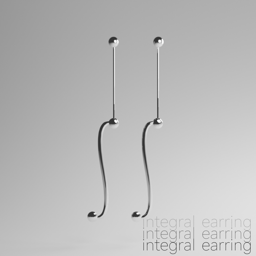 Integral Earring【VRC想定】