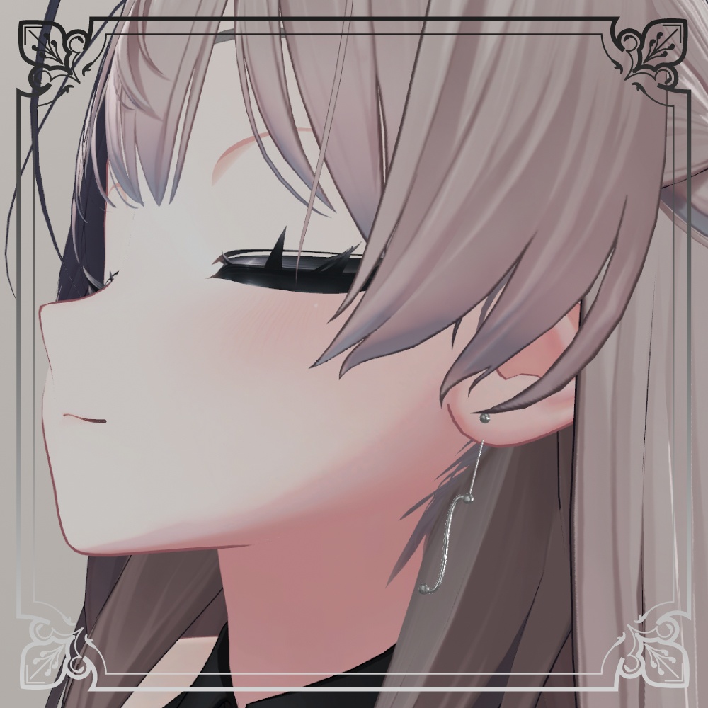 Integral Earring【VRC想定】