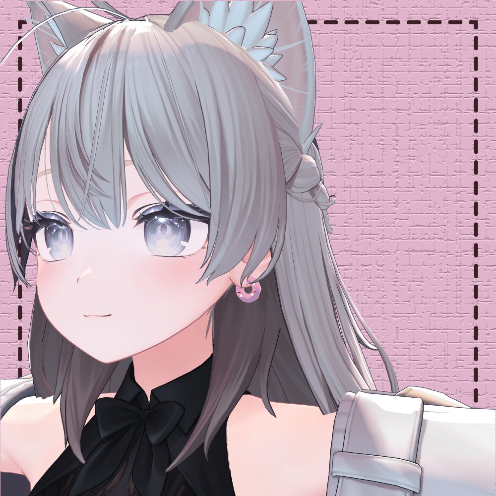 ドーナツのピアス【VRC】