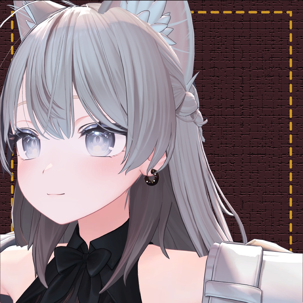 ドーナツのピアス【VRC】