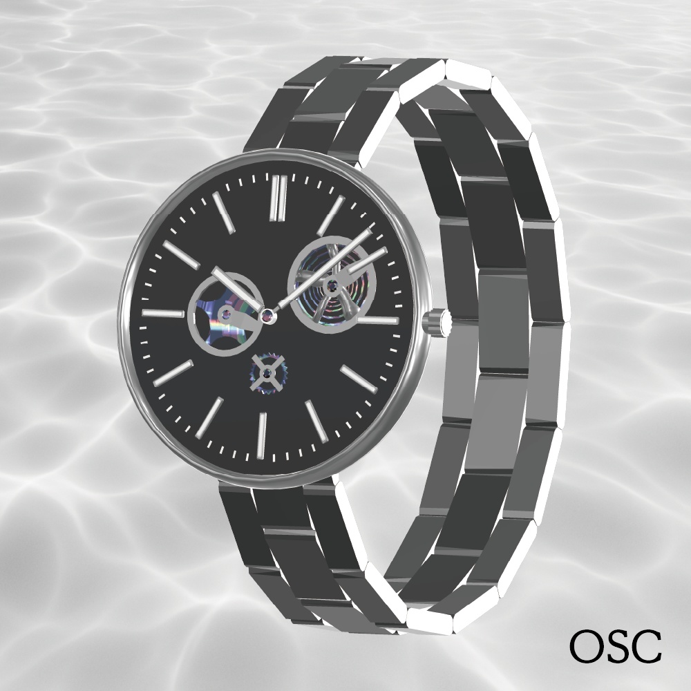 【OSC】機械仕掛け / シンプル腕時計