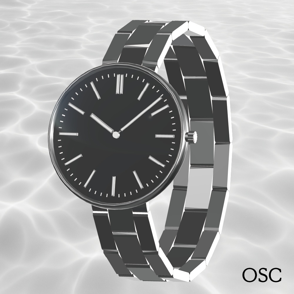 【OSC】機械仕掛け / シンプル腕時計