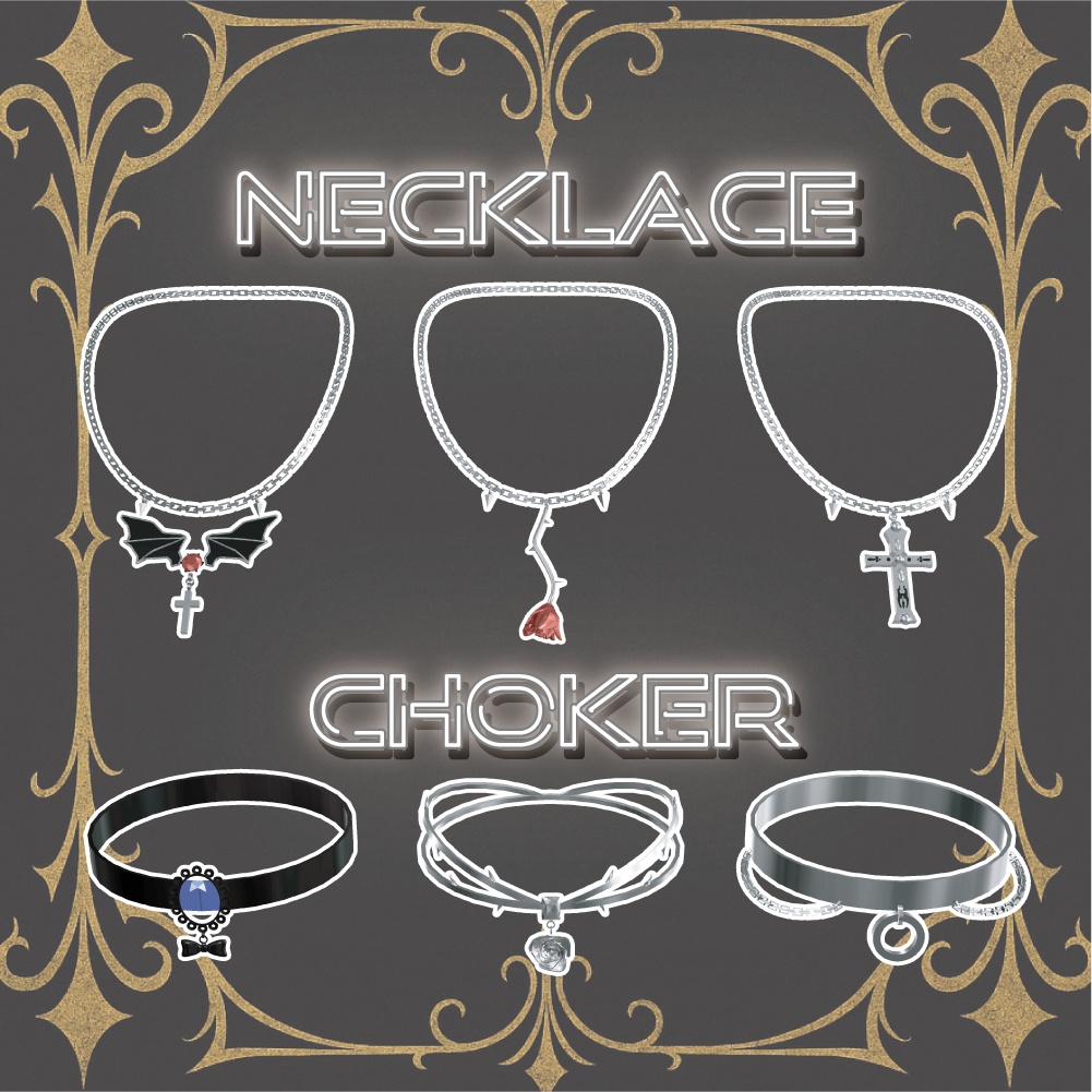 ✧ゴシックアクセサリーセット✧【コラボ商品】