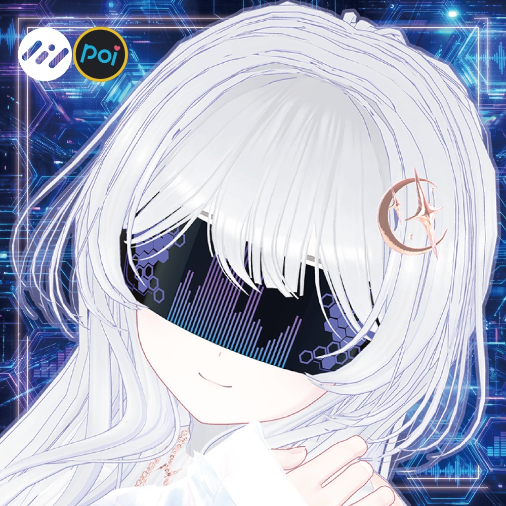《セール中》AudioLink Cyber Visor【VRC】
