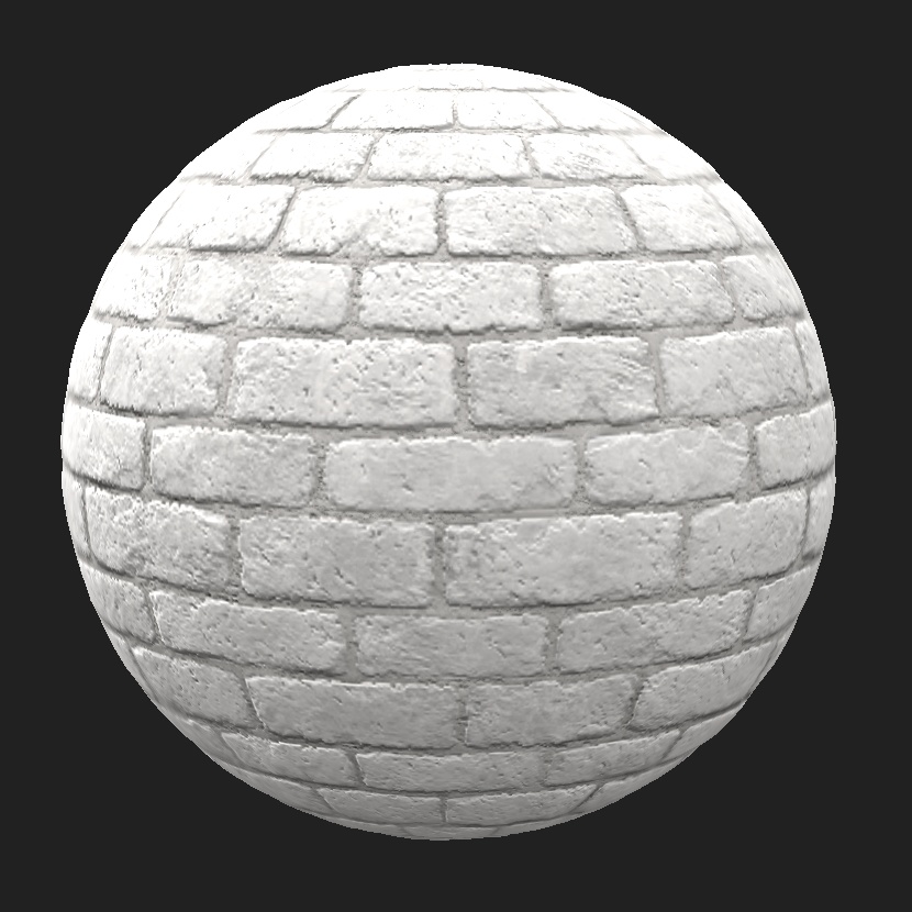 【VRChat】素朴なレンガマテリアルテクスチャ5種セット