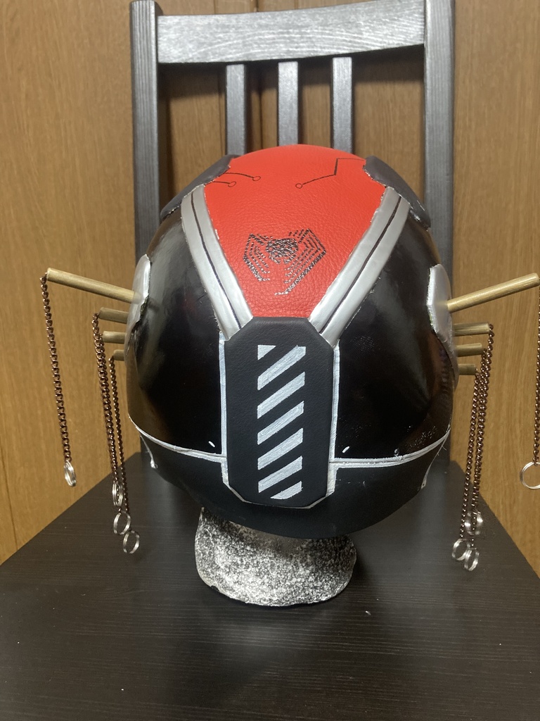 セアカゴケグモマスク(蜘蛛マスク)