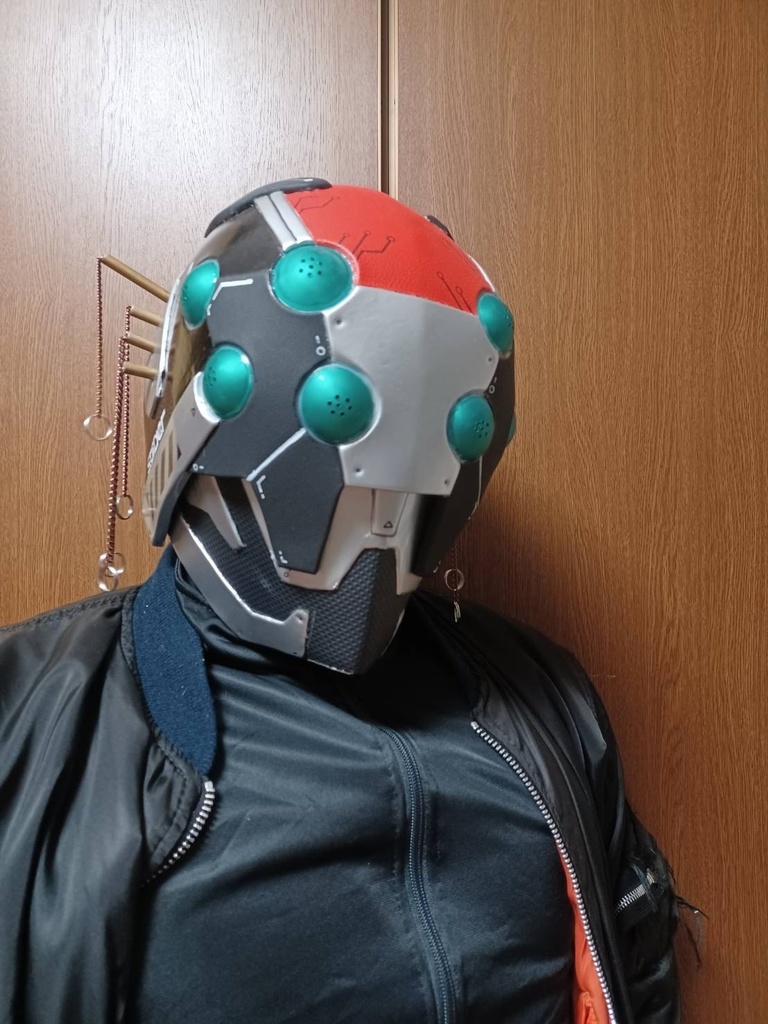 セアカゴケグモマスク(蜘蛛マスク)