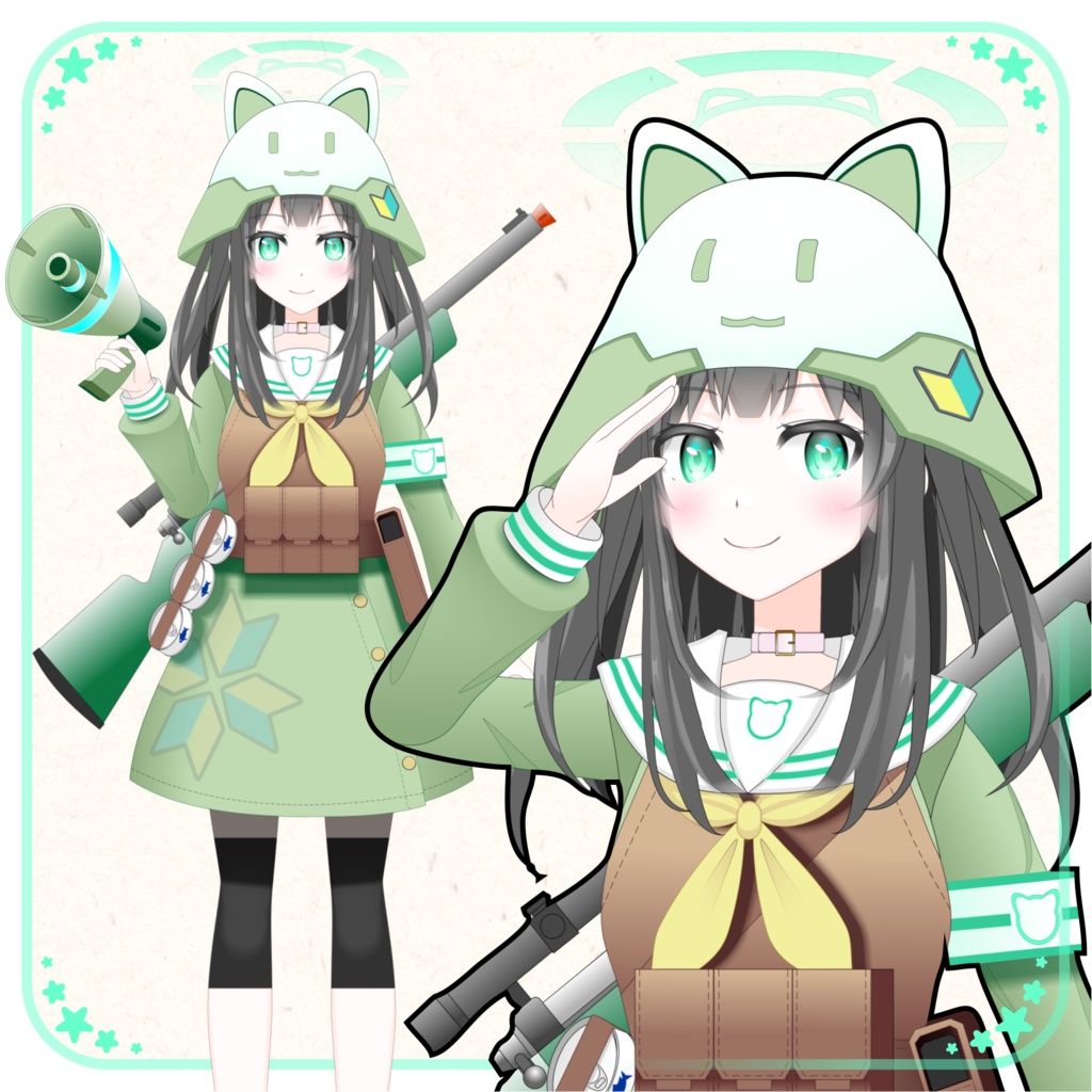 【Live2D model】Neko Army 【VTS/nizima LIVE】【English translated edition】