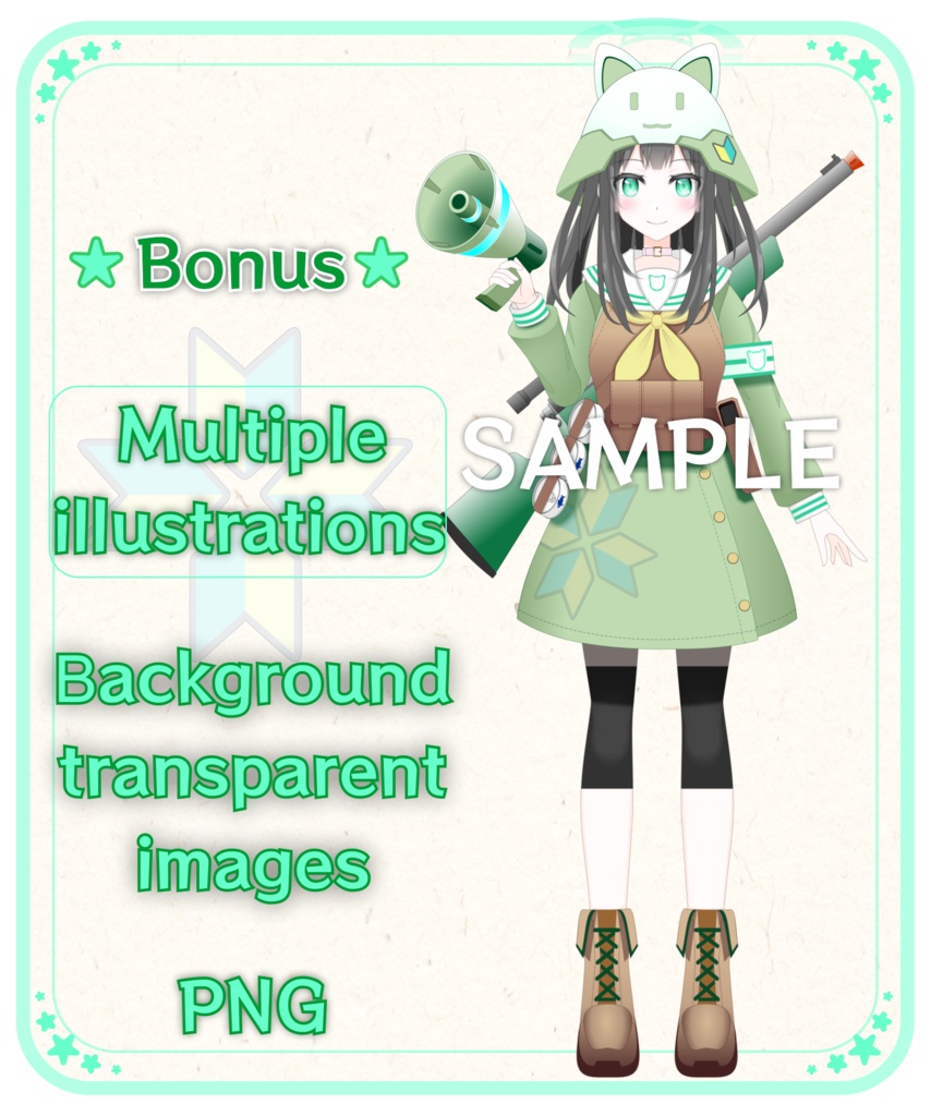 【Live2D model】Neko Army 【VTS/nizima LIVE】【English translated edition】