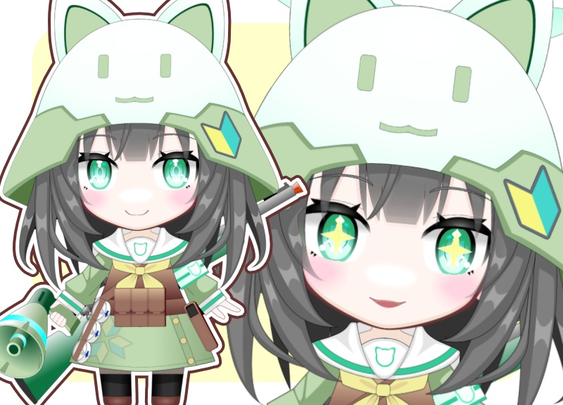 【汎用?】ねこあ~み~ぷち【VTS|nizima LIVE|マイクロリップシンク】