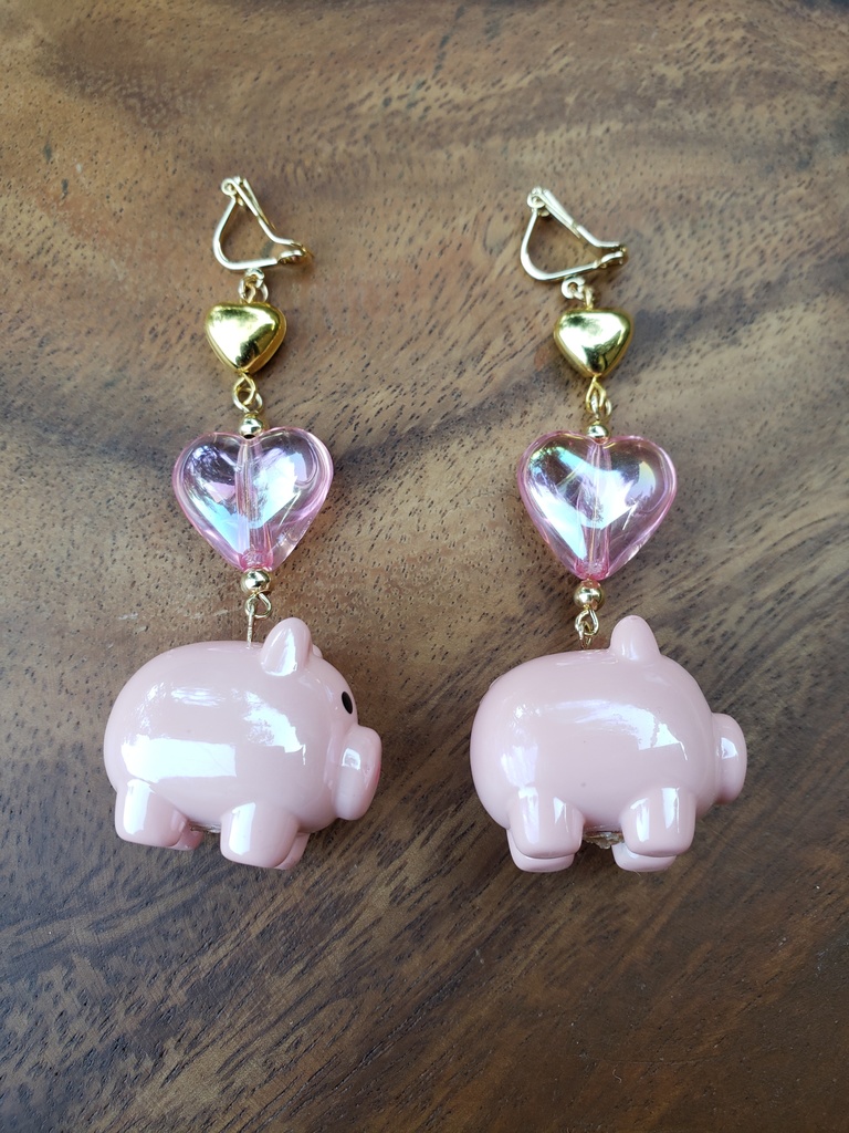 ハズビン キャライメージイヤリング