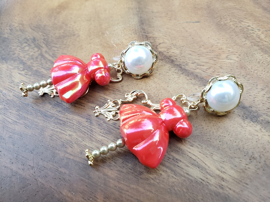 ハズビン キャライメージイヤリング