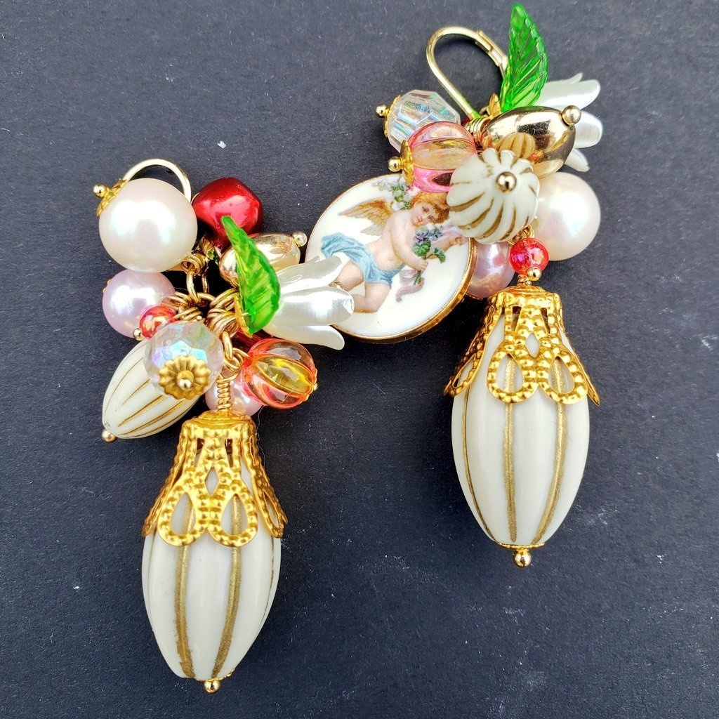 【じゃらじゃら】キャライメージピアス/イヤリング【はずびん】ホテル組