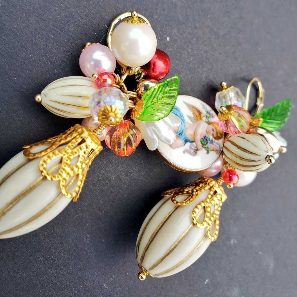 【じゃらじゃら】キャライメージピアス/イヤリング【はずびん】ホテル組