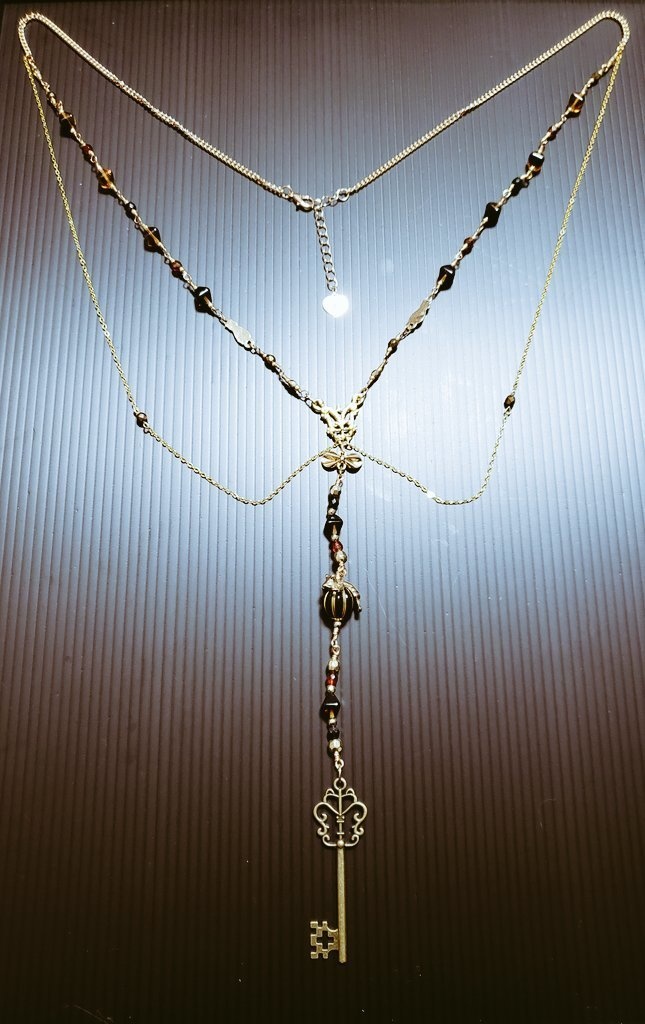 ホテル住人のキーネックレス