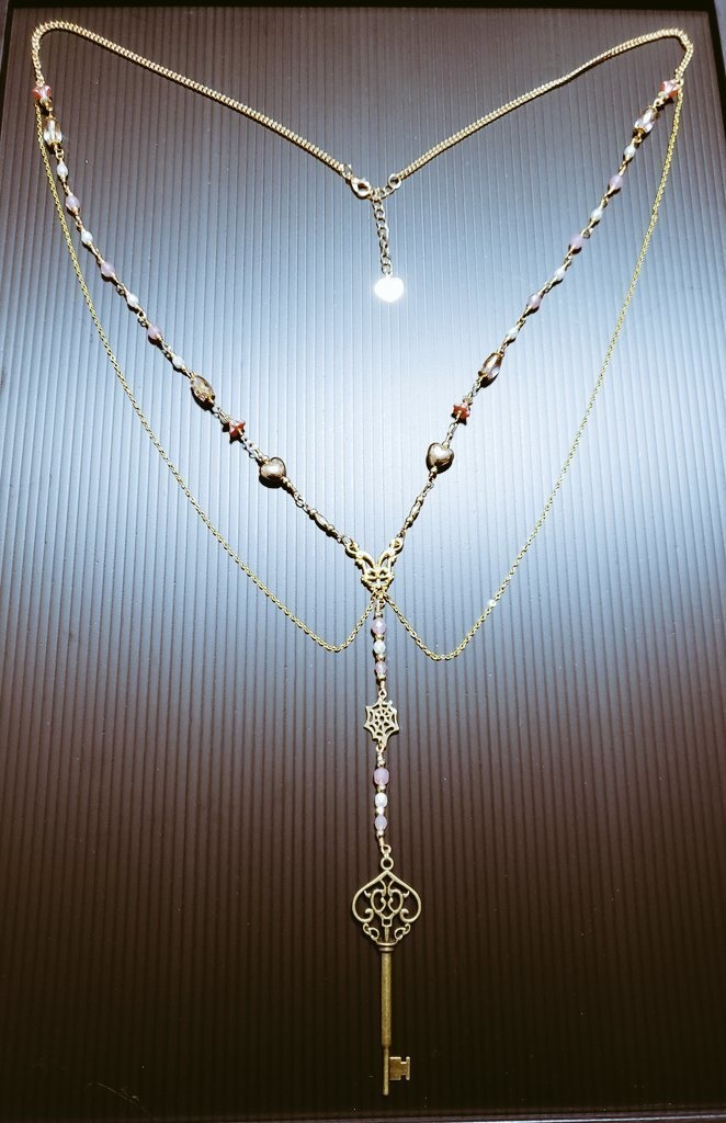 ホテル住人のキーネックレス