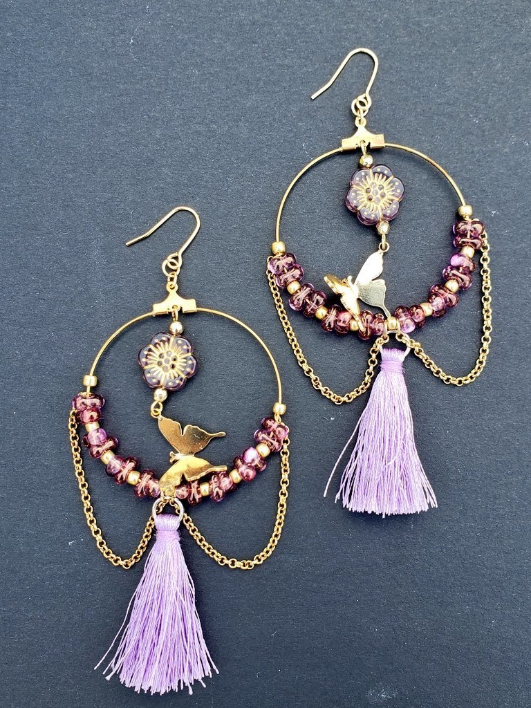 【じゃらじゃら】キャライメージピアス/イヤリング【はずびん】チームV