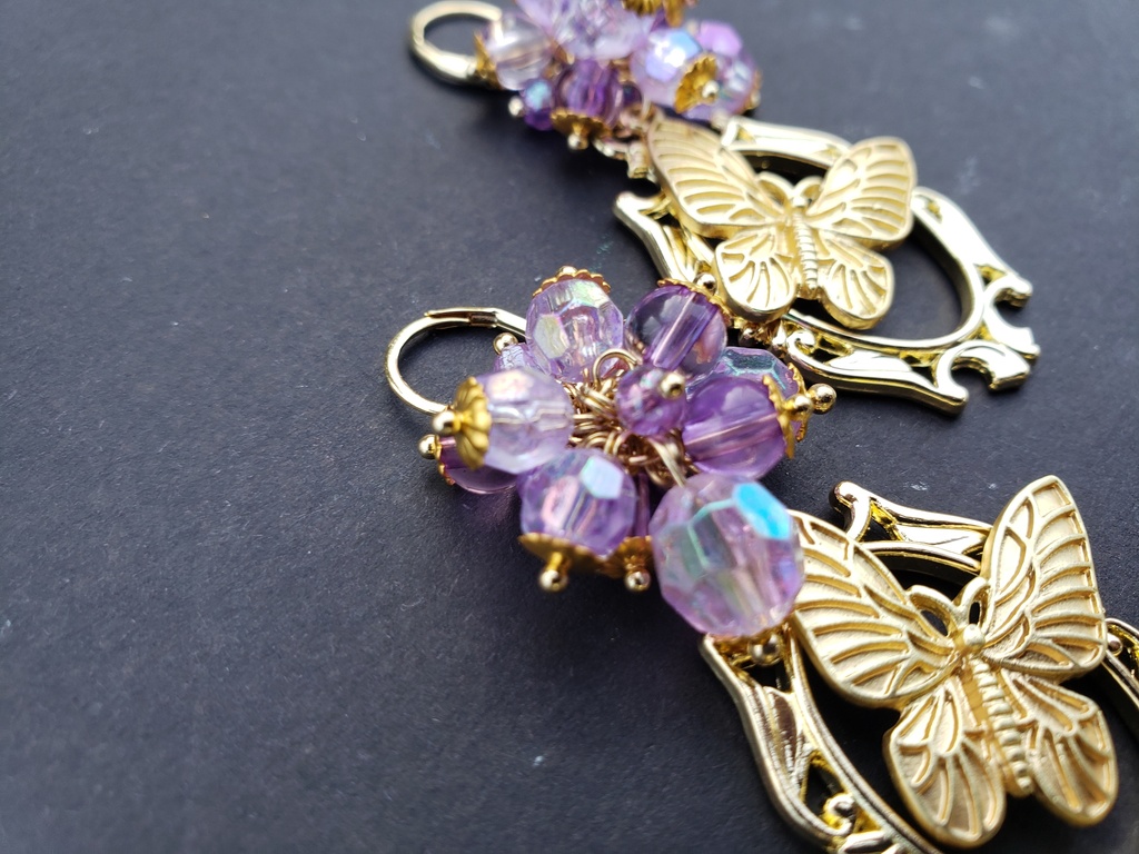 【じゃらじゃら】キャライメージピアス/イヤリング【はずびん】チームV